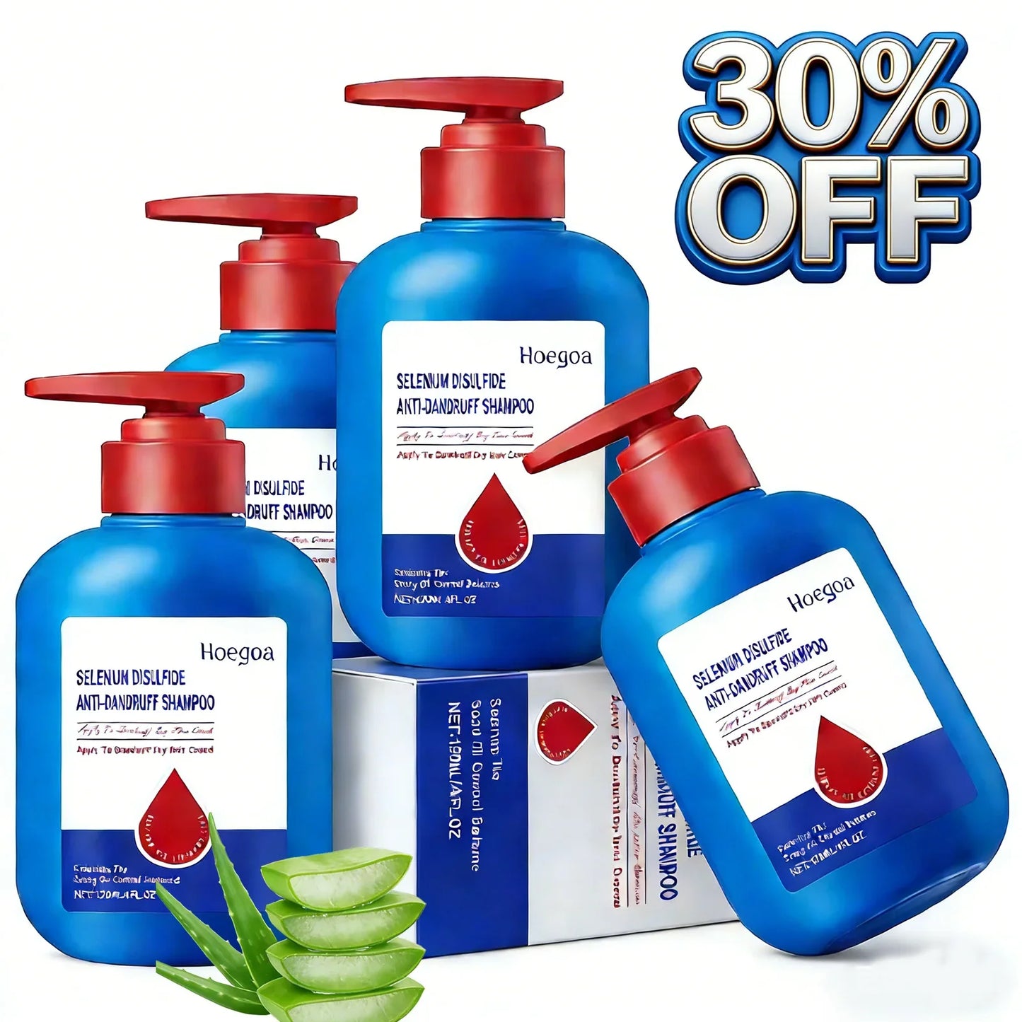 HOEGOA Selenium Sulfide Dandruff Control Shampoo 120ml