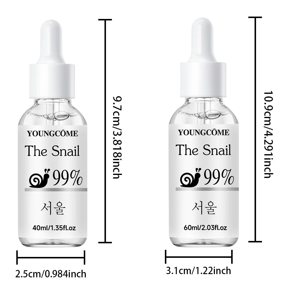 Snail Essence Face Serum – Hydrating, Brightening & Oil Control Face Serum Peaceful Pleasures Health and Wellness 40ml