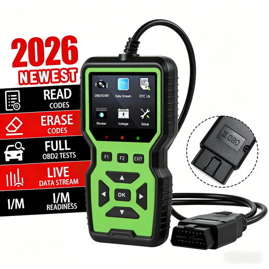 OBD2 Scanner – Read & Clear Fault Codes, Check Engine Light Peaceful Pleasures Health and Wellness