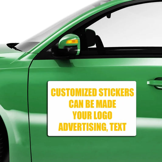 Custom Car Magnetic Sticker | DIY Business Logo Advertising Decal Custom Car Magnet Peaceful Pleasures Health and Wellness