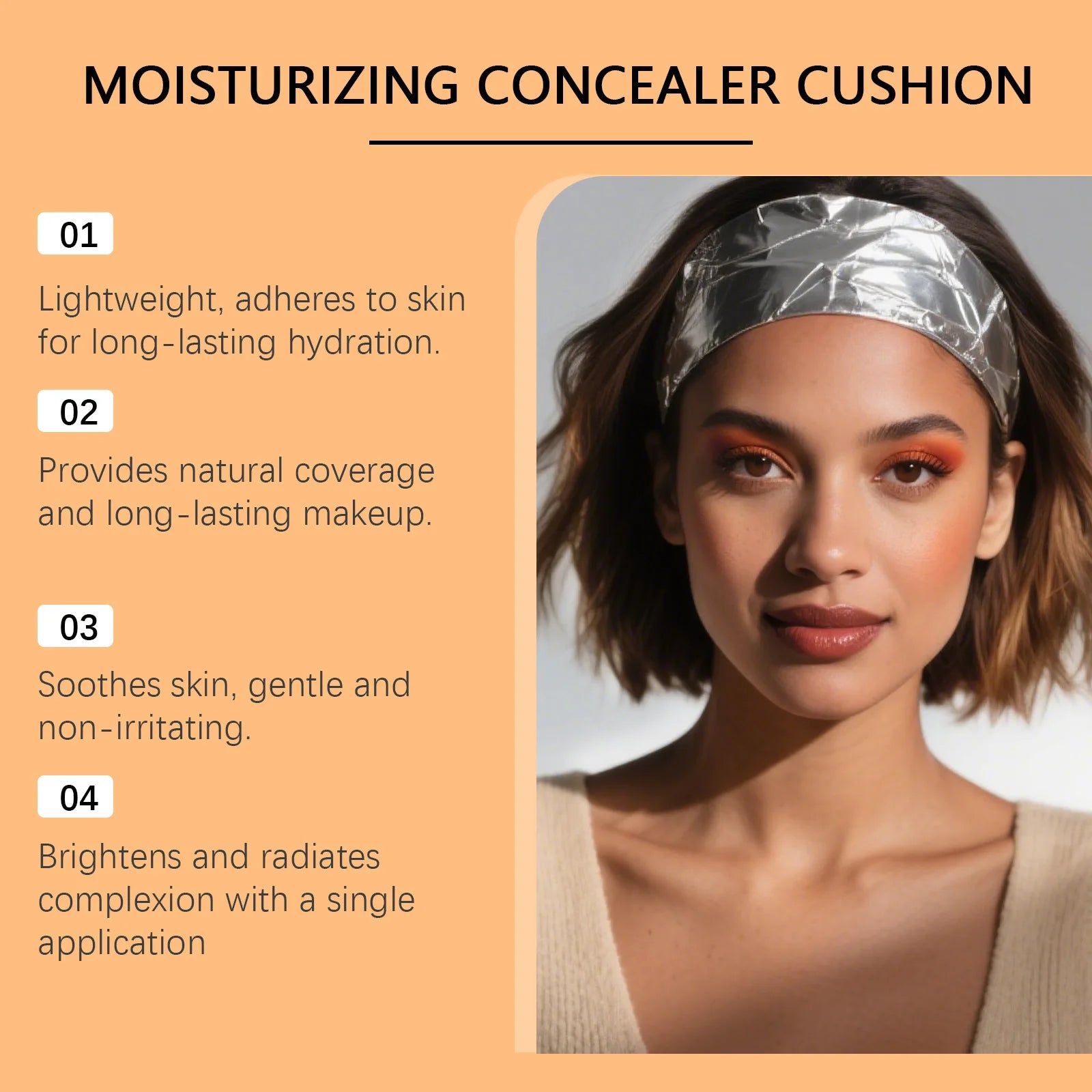 Face Pressed Powder Waterproof Sweat-Proof Long-Lasting Oil Control Foundation Full Coverage Natural Setting Powde Foundation Peaceful Pleasures Health and Wellness
