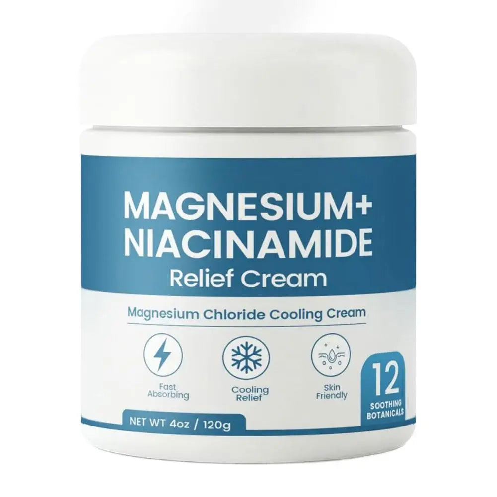 Magnesium & Niacinamide Nerve Relief Cream – Skin Repair 120g