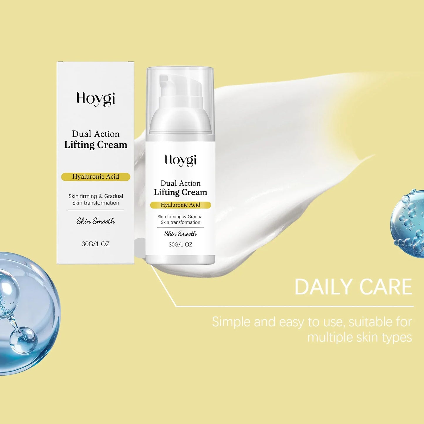 Hoygi Hyaluronic Acid Face Cream – Lifting & Firming 30g