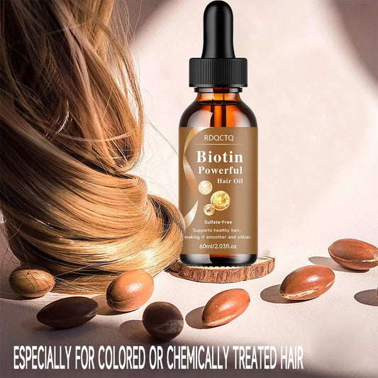 Biotin Hair Oil – Nourishing Treatment for Dry Hair Biotin Hair Oil Oasis Select