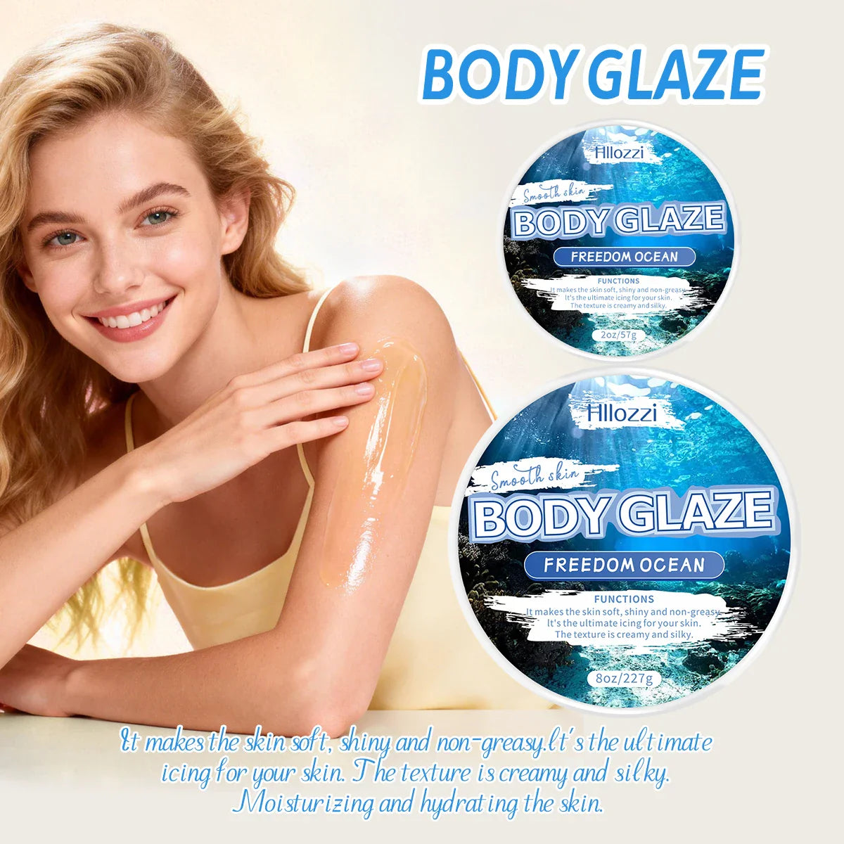 Body Glaze Cream – Moisturize, Brighten & Even Skin Tone