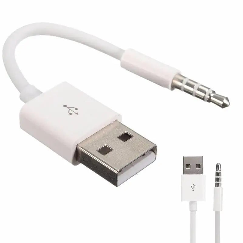 iPod Shuffle USB Charger & Data Sync Cable Peaceful Pleasures Health and Wellness