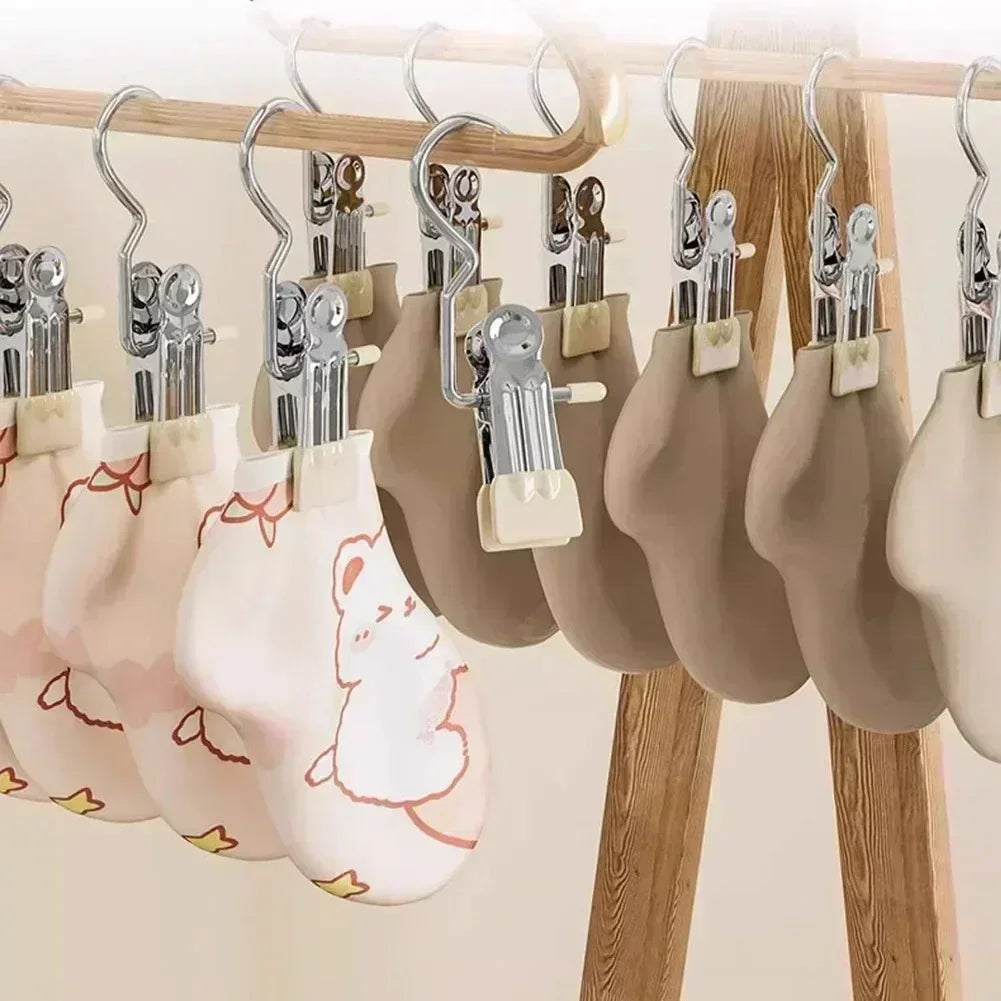 Metal Clothes Hanger Hook Organizer – 5 to 20 Pack