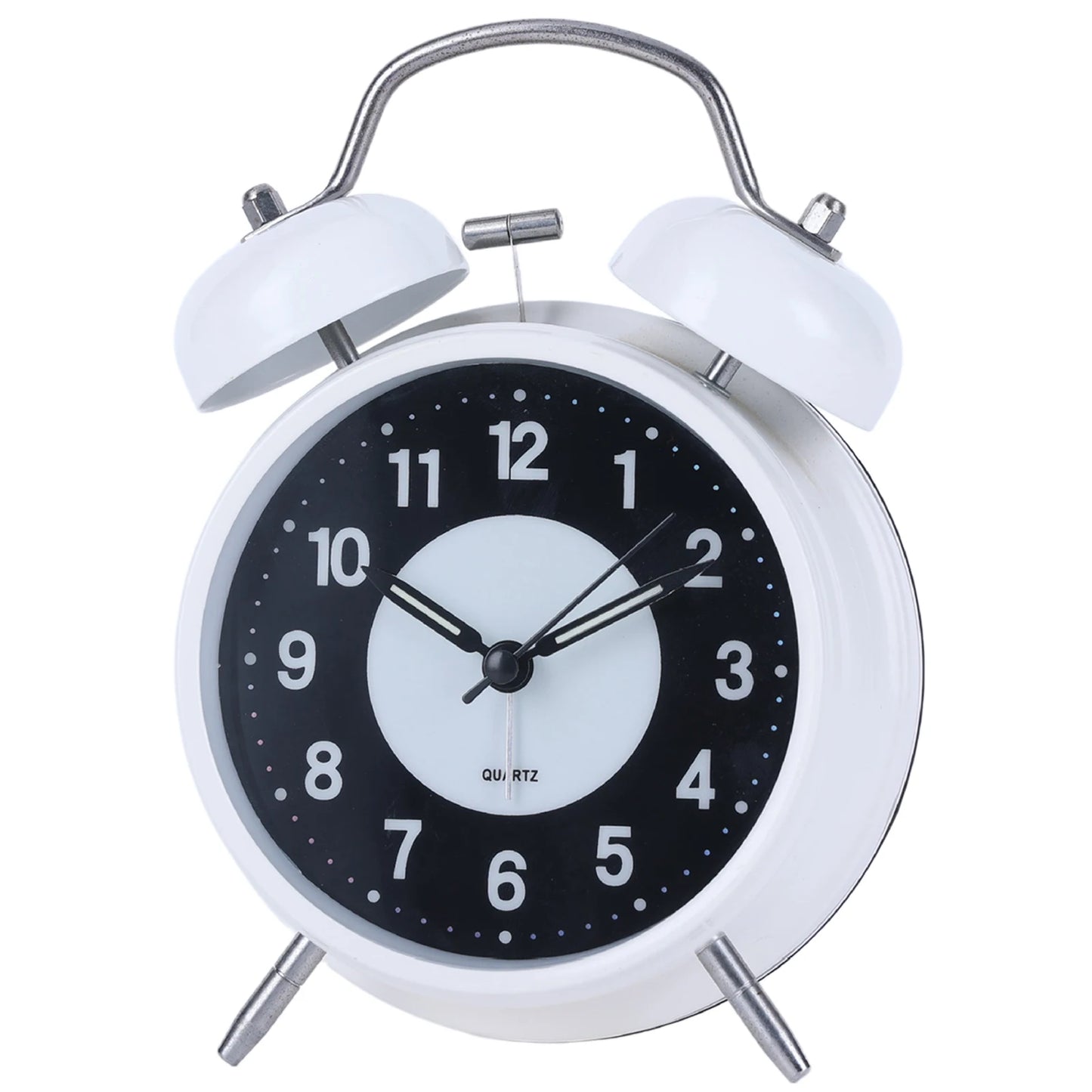 Vintage Twin-Bell Alarm Clock | Retro Desk & Nightstand Clock