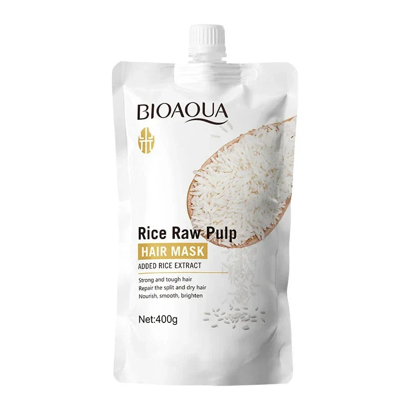 SADOER Rice Keratin Hair Mask – Smooth, Frizz-Free & Shiny