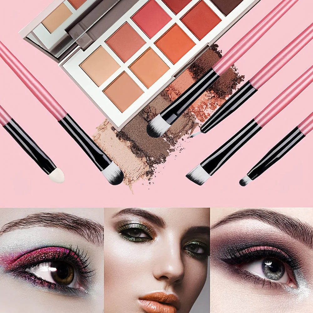 RUNTOIN 20Pc Makeup Brush Set – Soft Eye & Face Brushes Kit