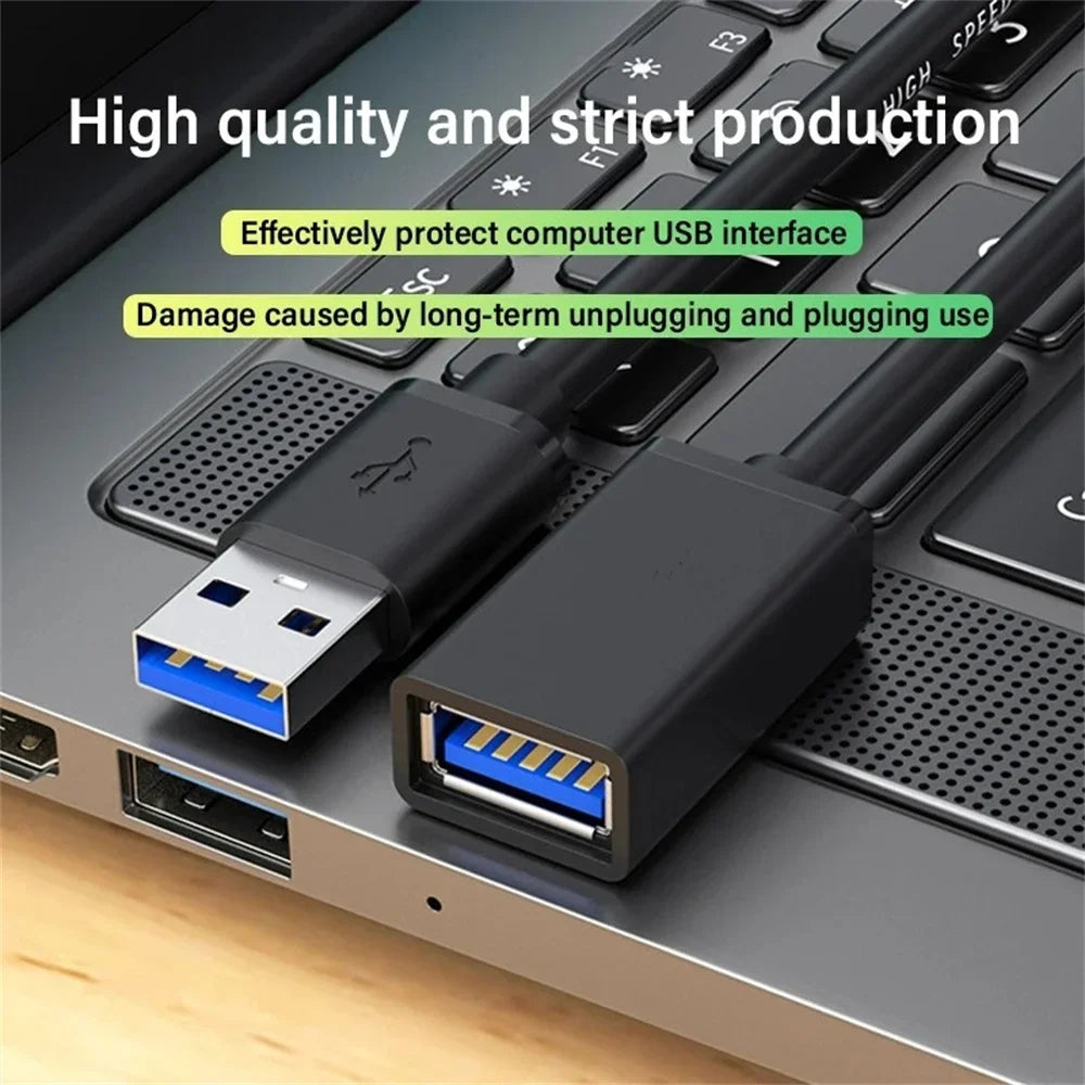 USB 3.0 Male to Female Extension Cable 5Gbps SuperSpeed