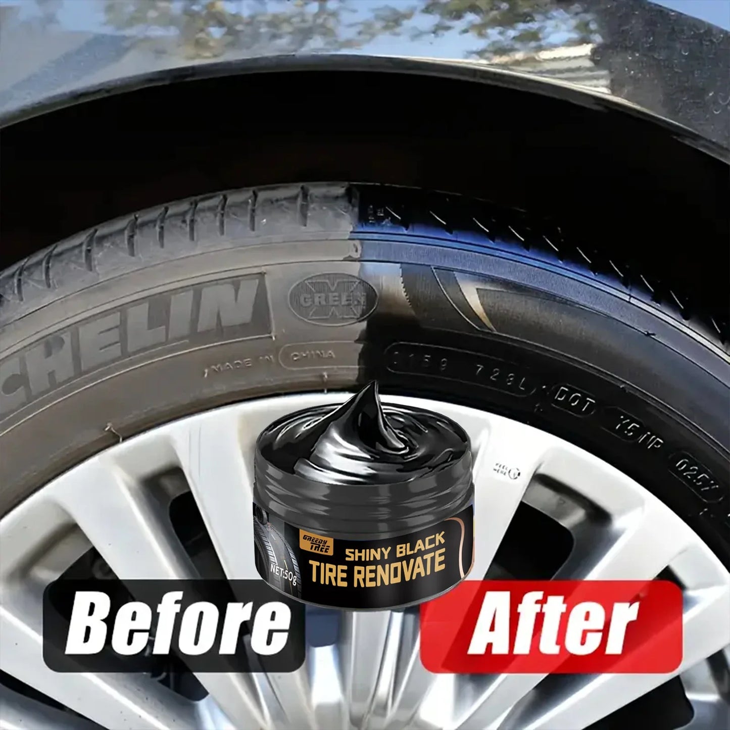 ABS Resin Plastic Coating Paste – Black Shine & 2-Year Protection