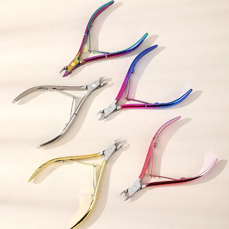 1 Pcs Cuticle Nippers Nail Manicure Cuticle Scissors Clippers Trimmer Dead Skin Remover Pedicure Stainless Steel Cutters Tool Peaceful Pleasures Health and Wellness