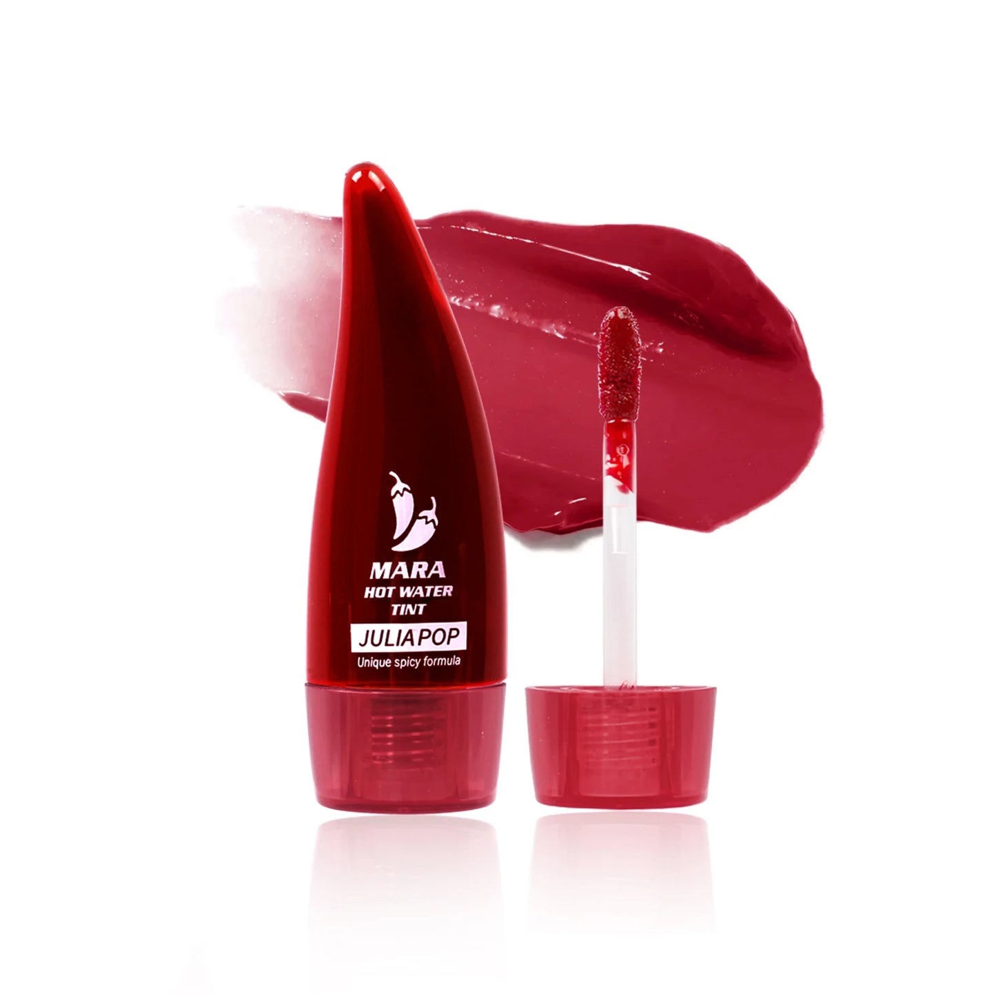 Pepper lip dye solution, with lasting makeup effect and rich color, contains peppermint oil and pepper extract, 5ml/0.17fl.oz Peaceful Pleasures Health and Wellness Ranqing black tea 04