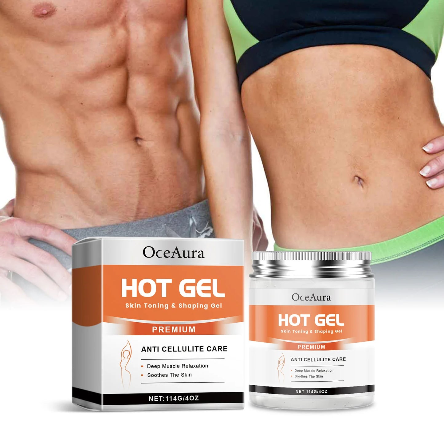 Hot Slimming Gel – Anti-Cellulite Body Firming Cream 114g