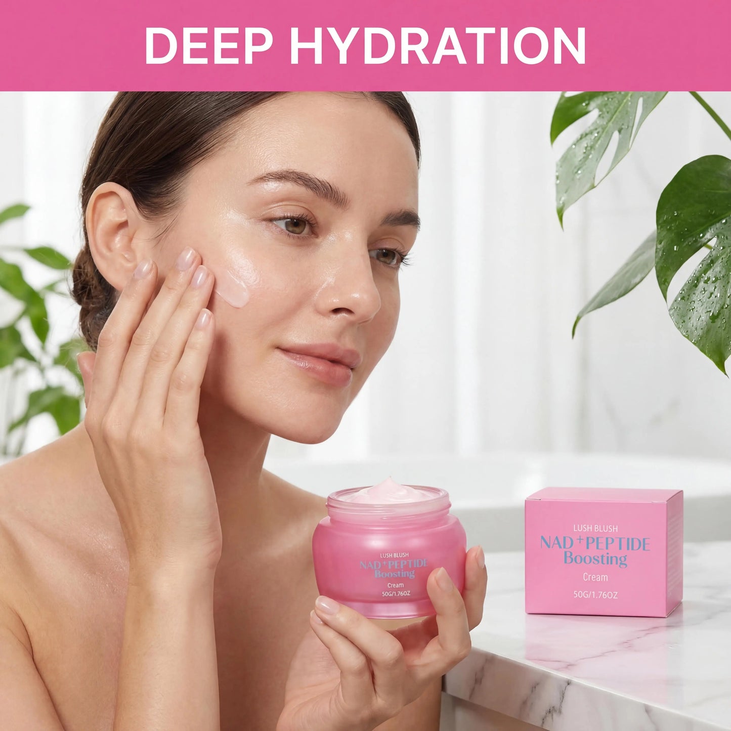 NAD+ Peptide Anti-Wrinkle Lifting Cream Peaceful Pleasures Health and Wellness