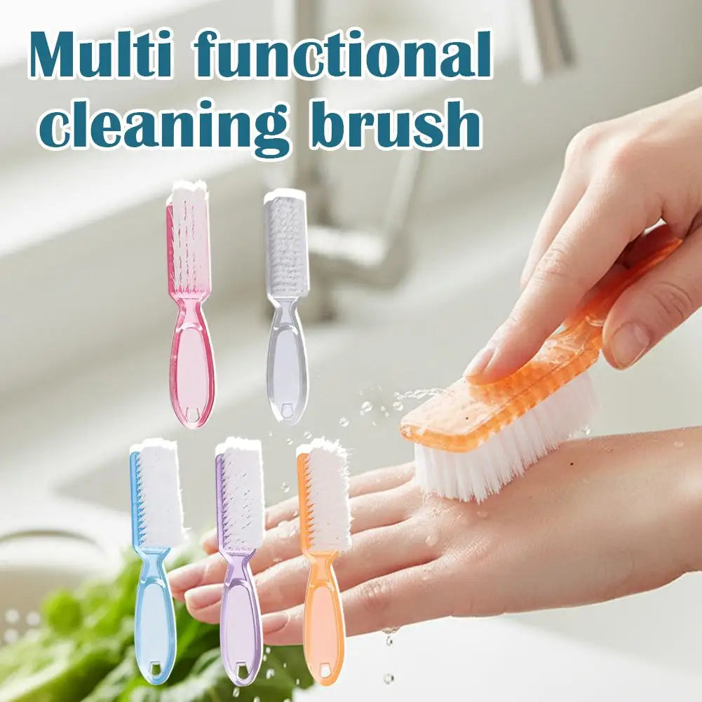 Deep Cleaning Nail Scrubber Brush – Fingernail & Toenail Cleaner with Ergonomic Handle (1/2pcs) Peaceful Pleasures Health and Wellness