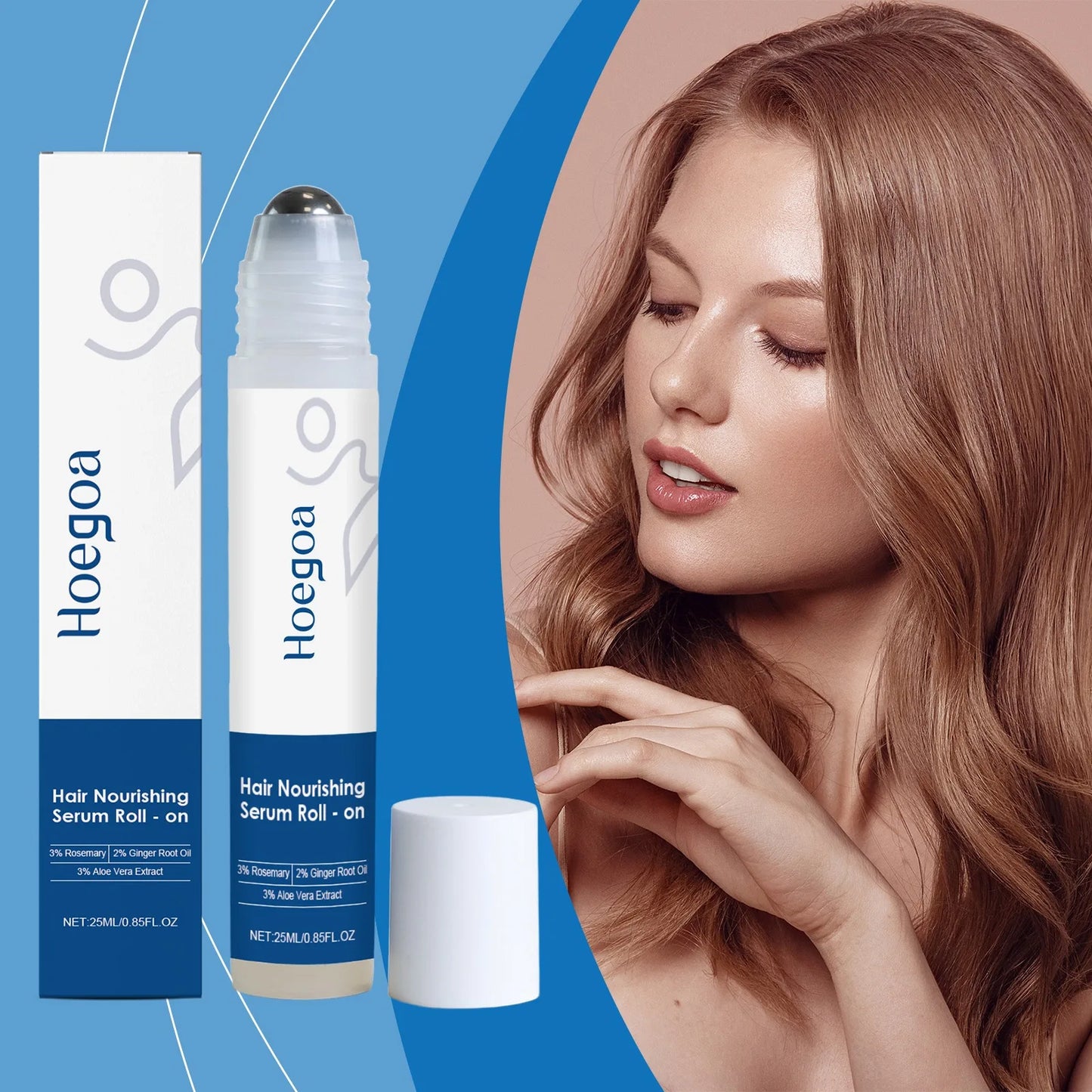Rosemary Hair Growth Roller Serum | Scalp & Follicle Essence