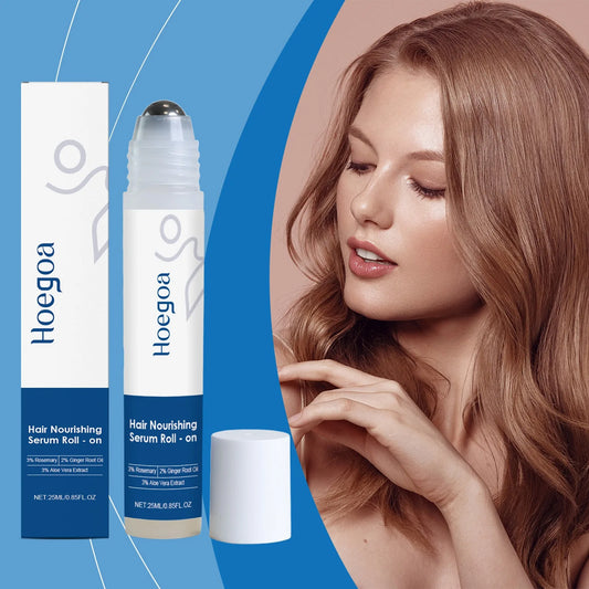 Rosemary Hair Growth Roller Serum | Scalp & Follicle Essence Hair Growth Serum Peaceful Pleasures Health and Wellness 50ml Boxed