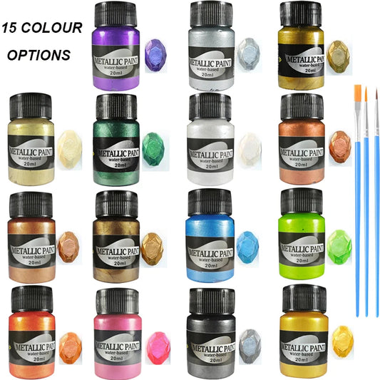 Mica Powder 15Colors - 20g/Bottle of Natural Pigment Powder for DIY Epoxy Resin Soap Making Candle Making,Lip Gloss,Dye,Nail Peaceful Pleasures Health and Wellness 15Colors G M