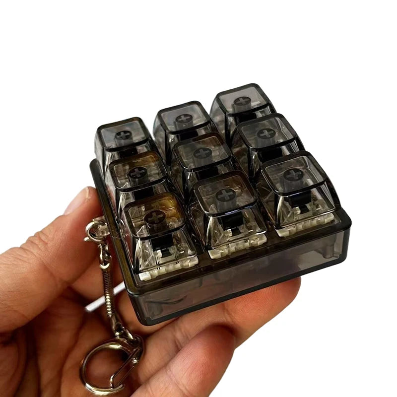 LED Mechanical Key Switch Tester – Fidget Toy 4/9 Keys