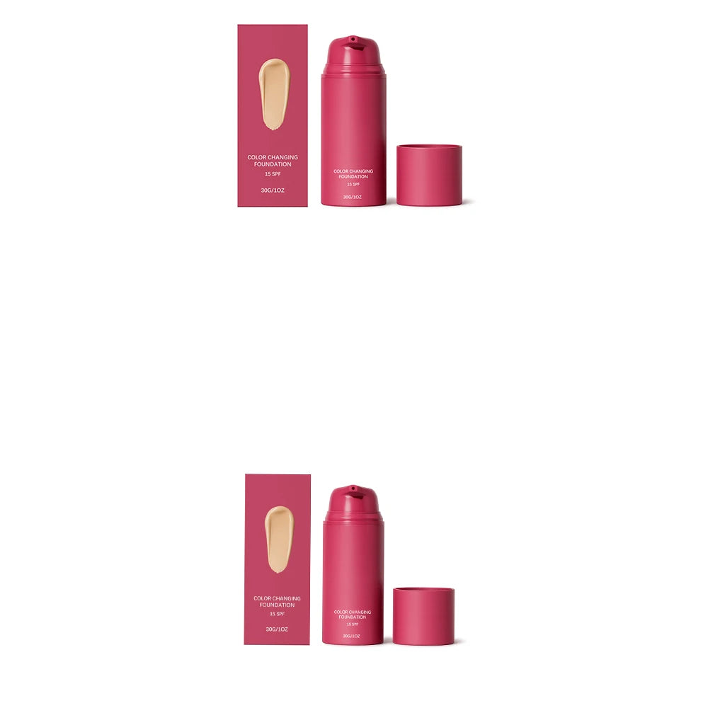 Natural Color-Correcting Foundation | Warm Tone & Long-Lasting