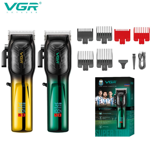 VGR 654 Hair Trimmer Professional USB Hair Clipper Rechargeable Haircut Machine Adjustable Hair Clipper Electric Trimmer for Men Peaceful Pleasures Health and Wellness