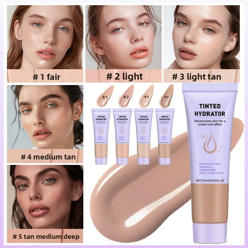 Lakerain Tinted Moisturizer Cream – Lightweight Full Coverage