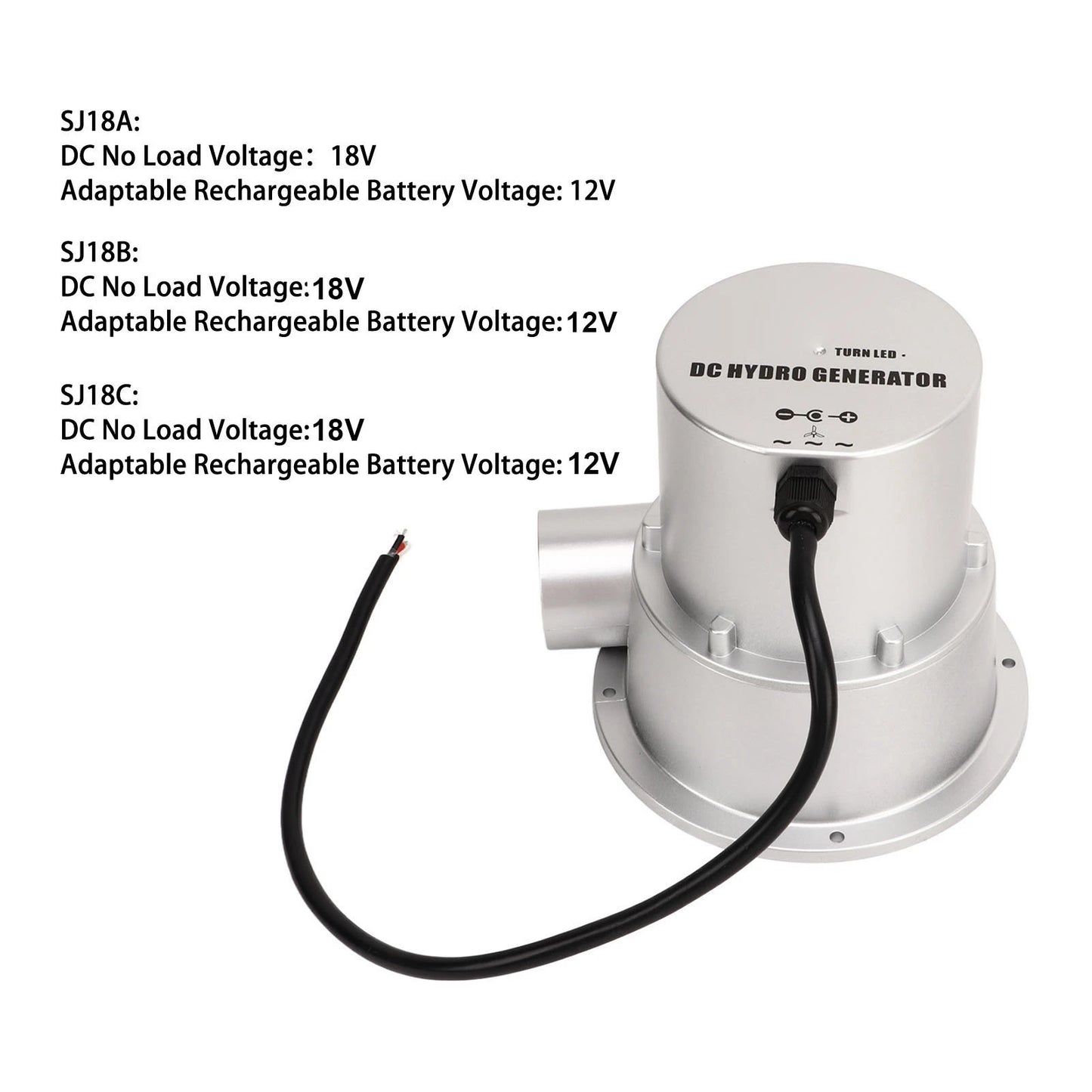 Water Turbine Hydroelectric Generator Permanent Magnet Brushless