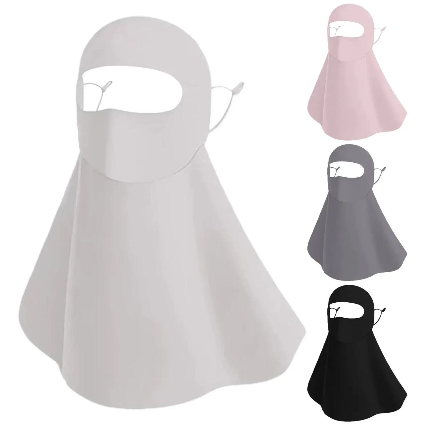 UV Protection Full Face Mask – Breathable Outdoor Sun Cover