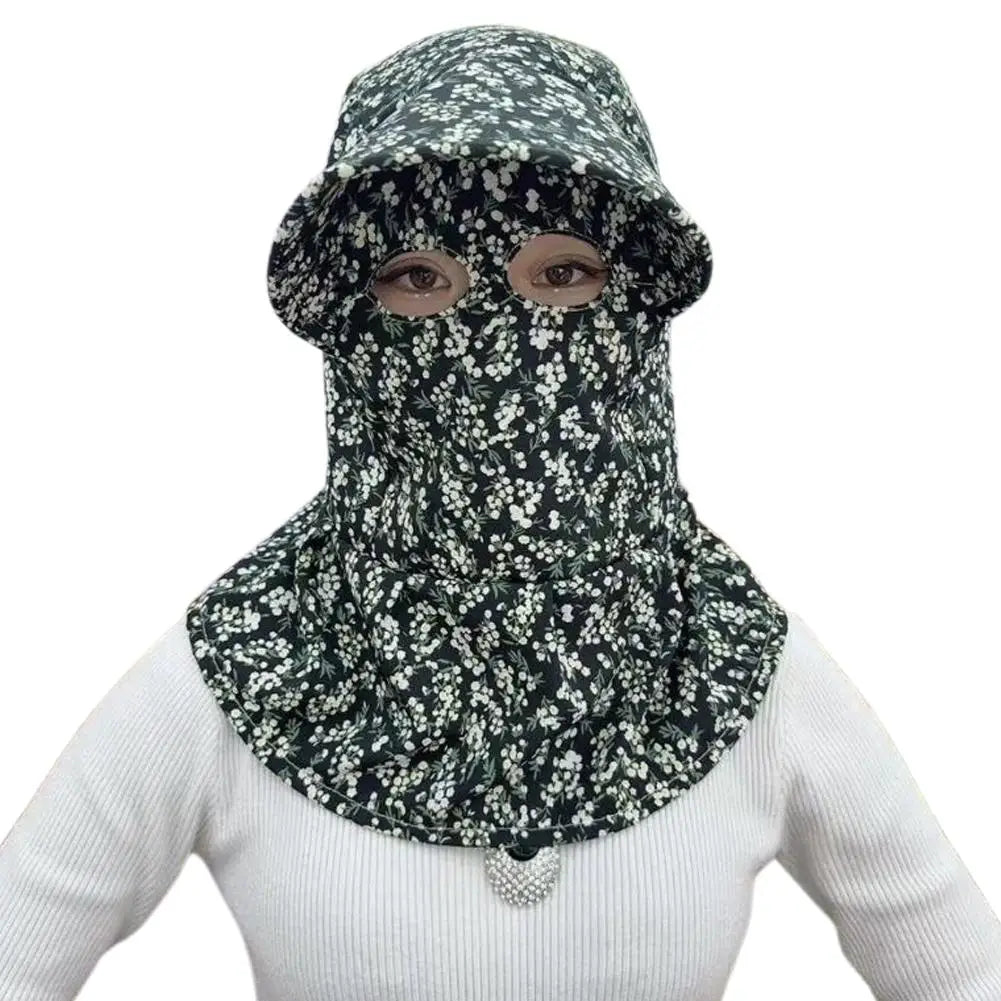 UV Protection Floral Bucket Hat | Gardening, Hiking & Travel