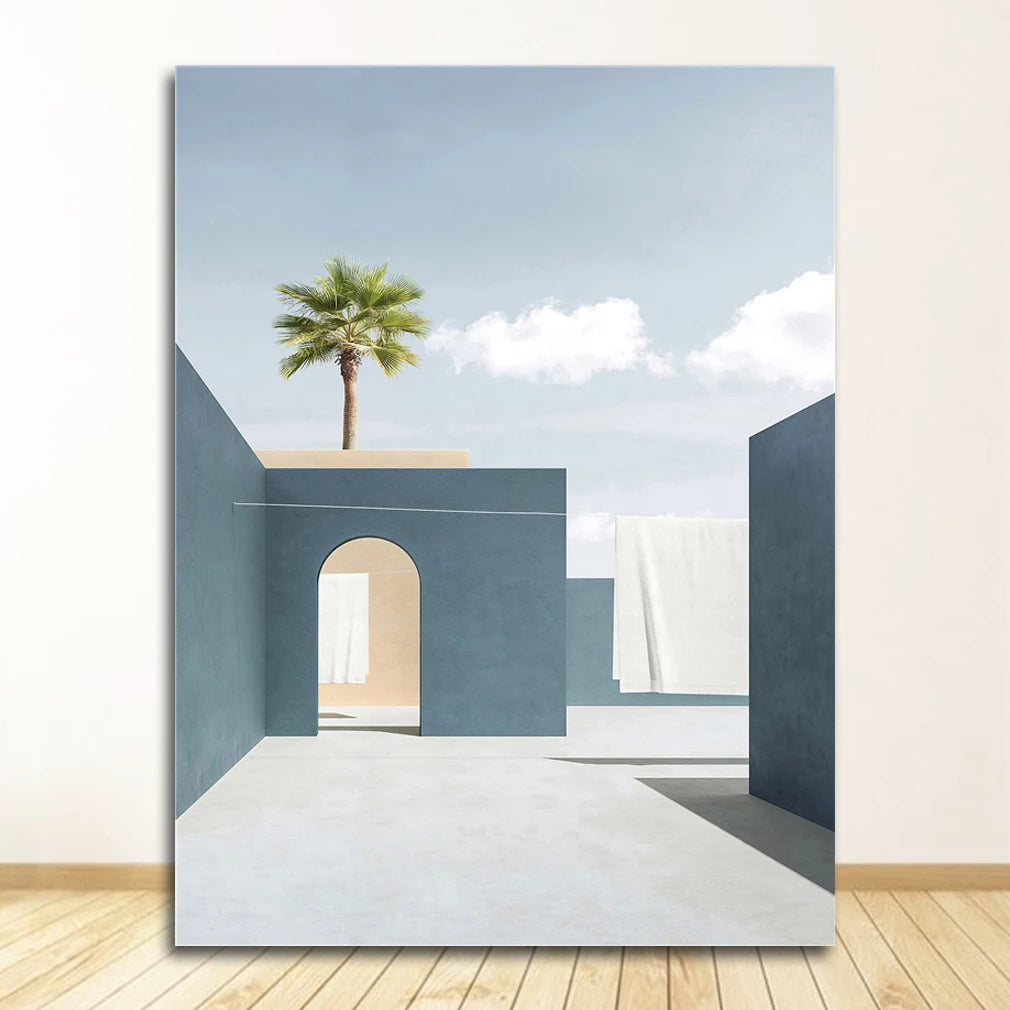 Abstract Canvas Wall Art – Modern Still Life & Building Print Canvas Wall Art Peaceful Pleasures Health and Wellness 2 40x60cm Unframed