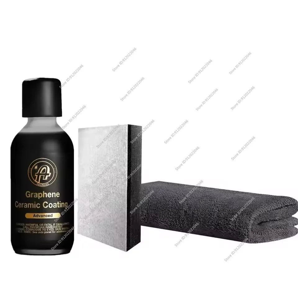Graphene Ceramic Coating 10H Coating for Car Detailing Professionals 9+ Years of Protection Patented UV Glow Advanced Technology Peaceful Pleasures Health and Wellness 60ML Blue Light