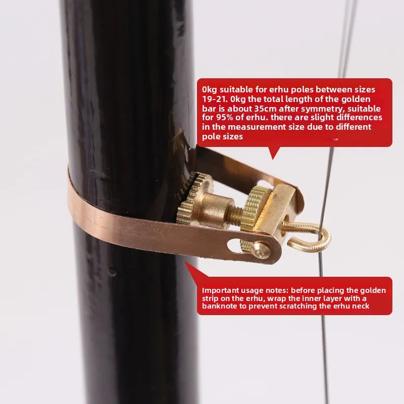Metal Erhu Thousand Catties Gold Wire Binding Rope Huqin Accessories