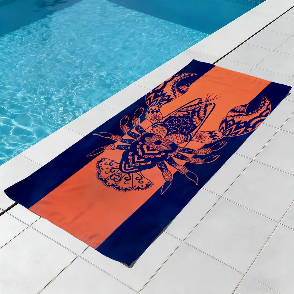 Quick-Dry Beach Towel – Soft Pool, Travel & Gym Towel Quick-Dry Beach Towel Peaceful Pleasures Health and Wellness