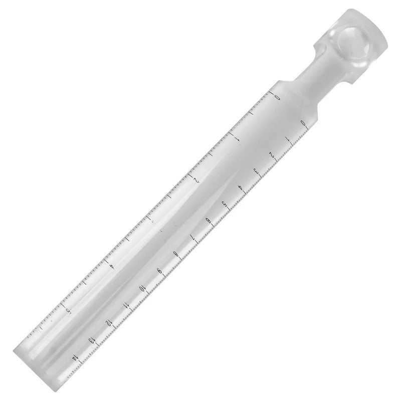 10X Ruler Handheld High Clarity Acrylic Magnifying Glass Reading Magnifier Hd Optical Lens Suitable Portable Loupe for Office Peaceful Pleasures Health and Wellness