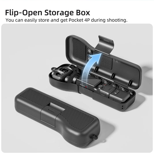 Soft EVA Storage Box For DJI Pocket 4 Pro Camera Shock-Resistant Drop-Proof Dust-Proof Storage And Protection Case Peaceful Pleasures Health and Wellness