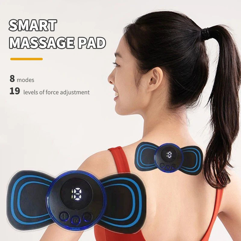 1PC Back Massage Patch, Used To Relieve Muscle Relaxation, With Full Body Digital Display Adjustment Peaceful Pleasures Health and Wellness