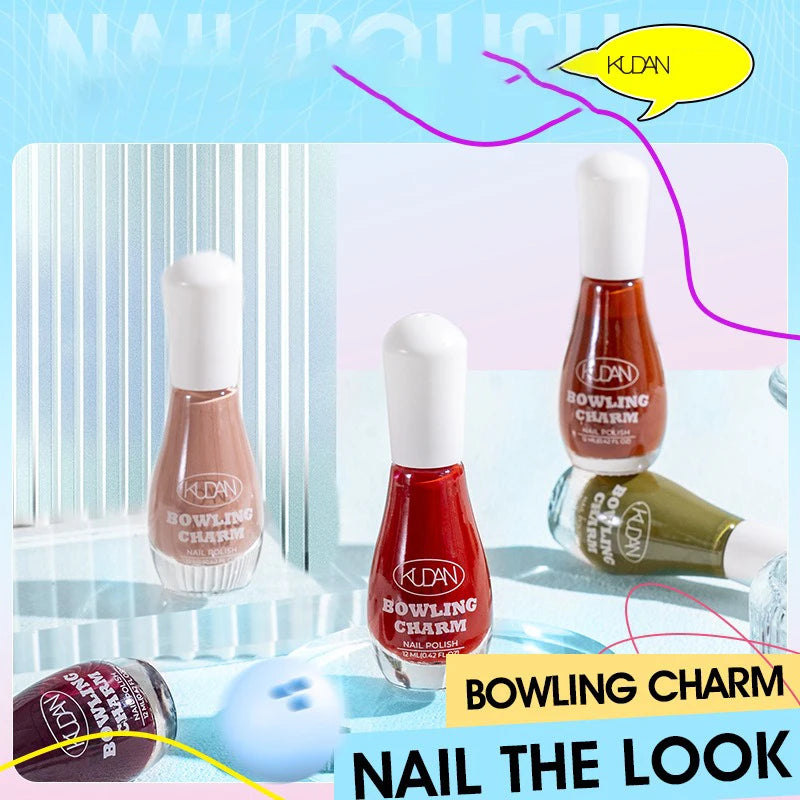 40 Colors Water-Based Nail Polish | Quick Dry No-Lamp Tearable