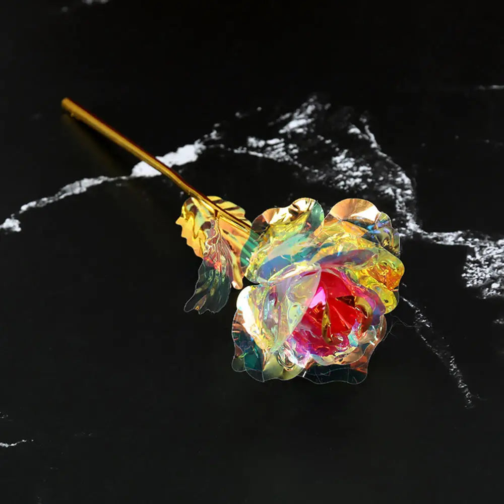 24K Gold Foil Eternal Rose | Luxury Artificial Flower Gift