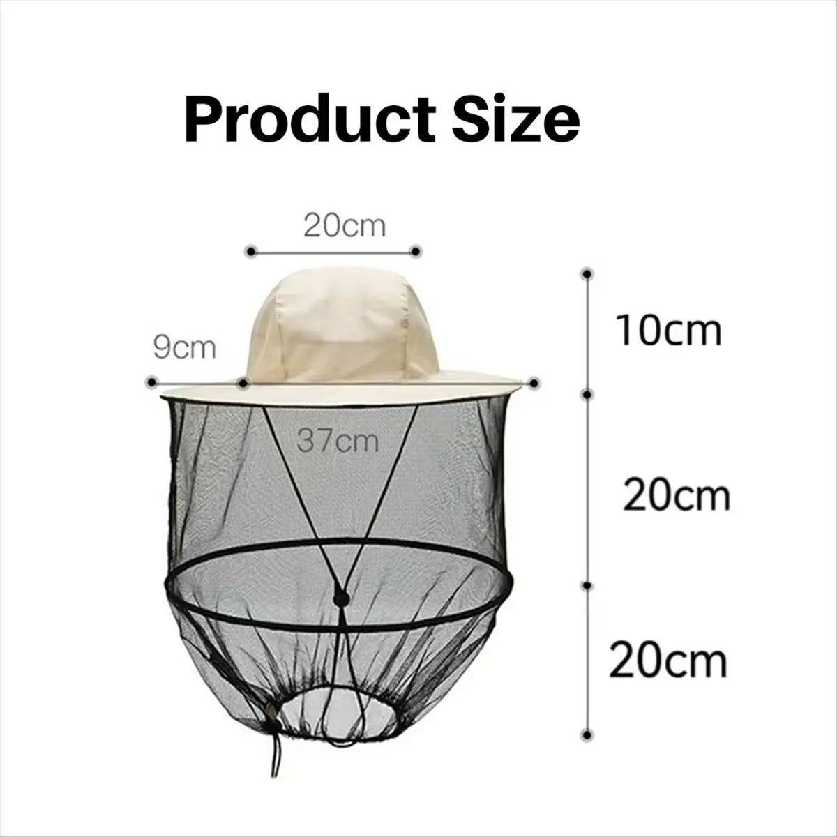 *ABDH Beekeeper Veil Hat for Bee Keeper Catcher Tool Proof Fisherman'S Hat Sun Protection Fishing Hat for Outdoors Peaceful Pleasures Health and Wellness
