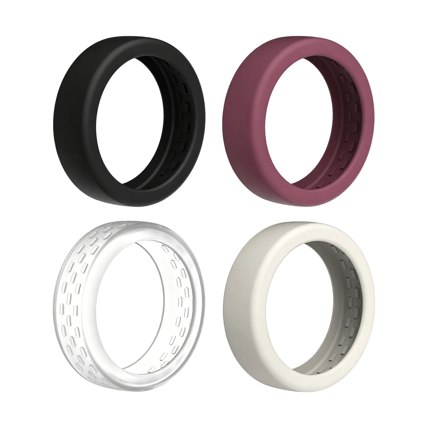 For Oura Ring 5 Ring Protective Cover Smart Ring For Oura Ring 5 Skin Feel Silicone Ring Cover Anti Fall Dust-proof Protection Peaceful Pleasures Health and Wellness 4PCS D S 6-9