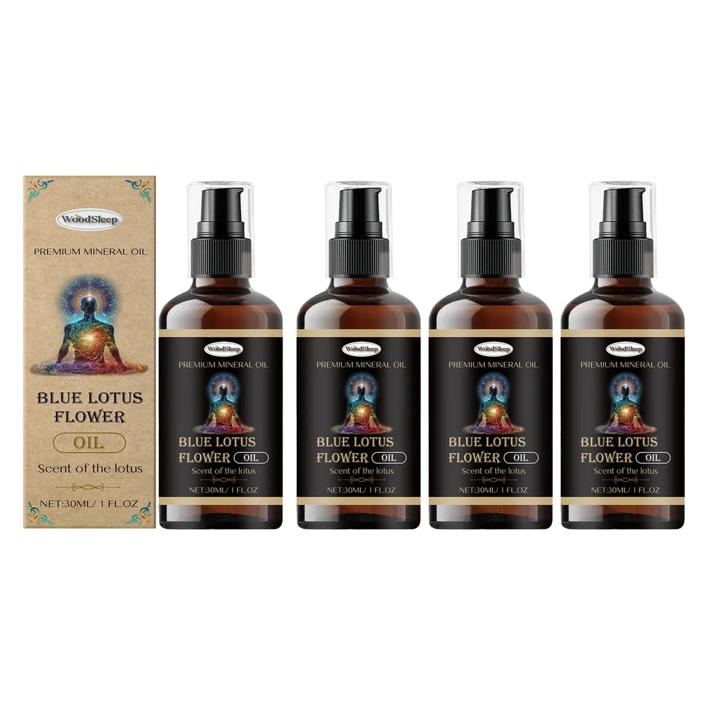 WOODSLEEP Blue Lotus Nourishing Oil – Hair, Skin & Nails 30ml