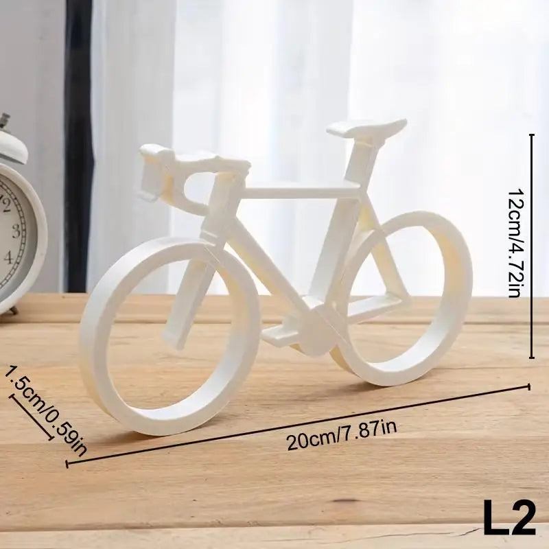 Miniature Bicycle Model 3D Desk Ornament | Home Office Decor