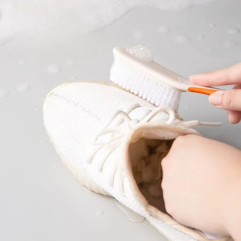Long-Handle Soft Bristle Shoe Brush | Multifunctional Cleaner Shoe Cleaning Brush Peaceful Pleasures Health and Wellness