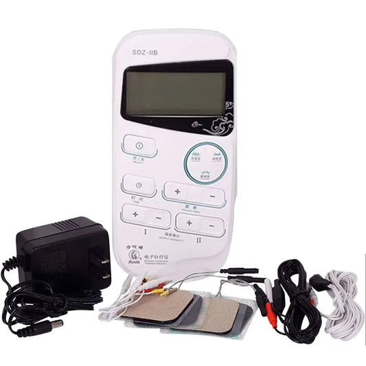 VamsLuna EMS Electroacupuncture Muscle Stimulator 2-Channel EMS Pulse Stimulator Peaceful Pleasures Health and Wellness