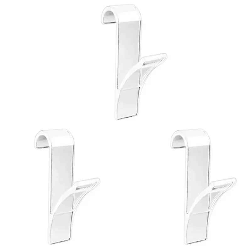 Radiator Towel Hanger Hooks – Clip-On PS Plastic Storage Hooks (1–5 pcs)