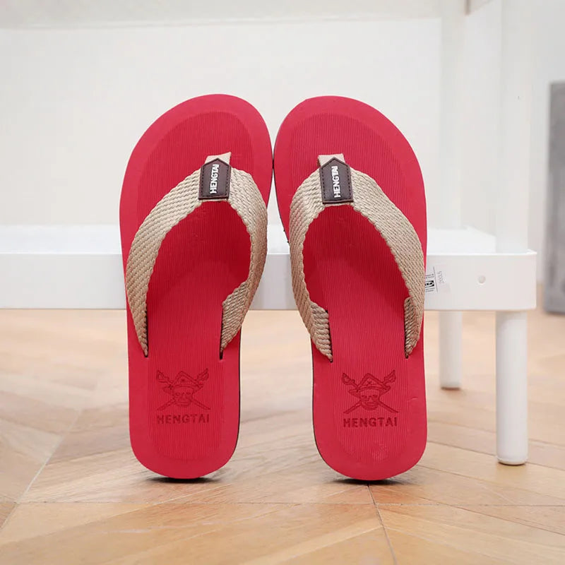 Men's EVA Flip Flops | Lightweight Breathable Beach Slippers