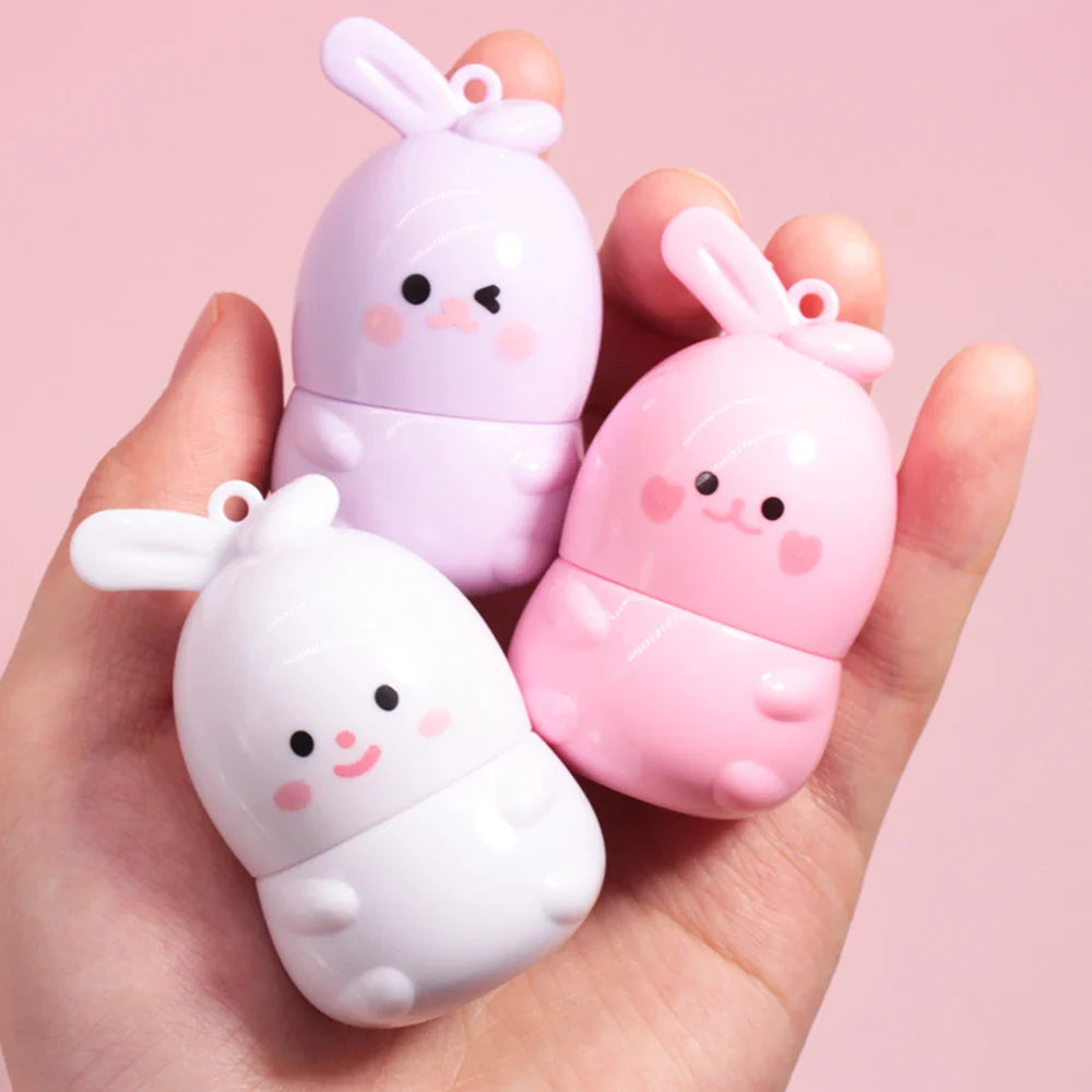 PEINIFEN Little Rabbit Moisturizing Lip Balm Set – 3 Pcs