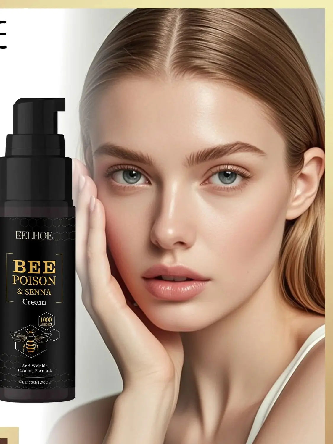 Bee Venom Face Cream – Anti-Wrinkle Firming Moisturizer Anti-Aging Face Cream Peaceful Pleasures Health and Wellness